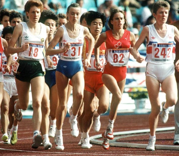 Tinari, Nancy Nancy Tinari running at the 1988 Olympics