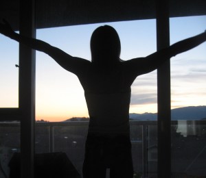 cropArmsUpFacingSilhouette